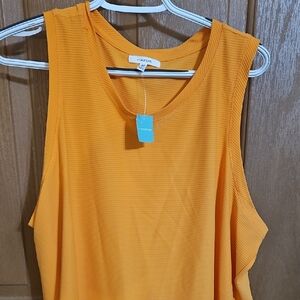 Maurices Vibrant Orange Tank Top